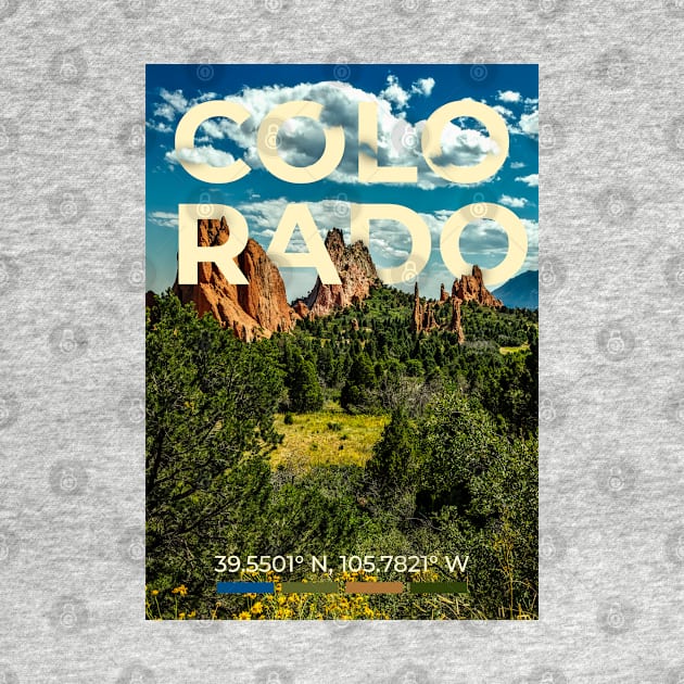 Colorado Travel Poster by mardavemardave